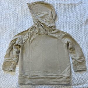 Childhood’s clothing, sweats, cream, beige light Tan Hoodie